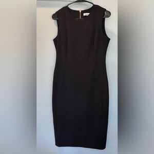 Calvin Klein Black Midi Dress